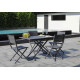 Chaise de jardin pliante en aluminium - LUCCA - ProLoisirs