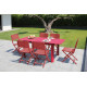 Chaise de jardin pliante en aluminium - LUCCA - ProLoisirs