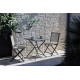 Chaise de jardin pliante en aluminium - IDA - ProLoisirs