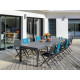 Chaise de jardin pliante en aluminium - IDA - ProLoisirs