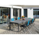 Chaise de jardin pliante en aluminium - IDA - ProLoisirs