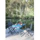 Chaise de jardin pliante en aluminium - IDA - ProLoisirs