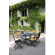 Chaise de jardin pliante en aluminium - IDA - ProLoisirs
