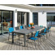 Fauteuil de jardin empilable en aluminium - GAMES - ProLoisirs