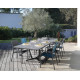 Fauteuil de jardin empilable en aluminium - GAMES - ProLoisirs