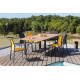 Fauteuil de jardin empilable en aluminium - DELIA - ProLoisirs