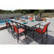 Fauteuil de jardin empilable en aluminium - DELIA - ProLoisirs