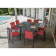 Chaise de jardin empilable en aluminium - DELIA - ProLoisirs