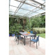 Fauteuil de jardin empilable en aluminium - DELIA - ProLoisirs