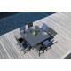 Chaise de jardin pliante en aluminium - IDA - ProLoisirs