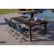 Chaise de jardin pliante en aluminium - IDA - ProLoisirs
