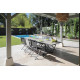 Chaise de jardin pliante en aluminium - IDA - ProLoisirs