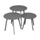 Table de jardin ProLoisirs Massaï en acier 50 x 43