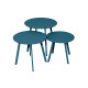 Table de jardin ProLoisirs Massaï en acier 50 x 43
