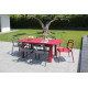 Fauteuil de jardin empilable en aluminium - EOS - ProLoisirs