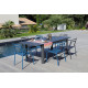 Fauteuil de jardin empilable en aluminium - EOS - ProLoisirs