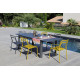 Fauteuil de jardin empilable en aluminium - EOS - ProLoisirs