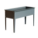 Potager urbain CIPOLLINA 60x30cm Anthracite CITY GARDEN