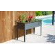 Potager urbain CIPOLLINA 60x30cm Anthracite CITY GARDEN
