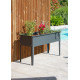 Potager urbain CIPOLLINA 60x30cm Anthracite CITY GARDEN