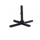 Parasol de jardin carré déporté inclinable 300X300 en aluminium et polyester - Alizé