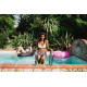 Matelas de piscine Jumbo Bag Lizzie swimming