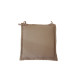 Coussin galette de chaise 40X40X4 lavable en polyester - Alizé