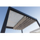 Lit de jardin balinaise multi-positions 2 personne en aluminium Afrodite - Crema Outdoor