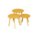 Table de jardin ProLoisirs Massaï en acier 45 x 39