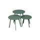 Table de jardin ProLoisirs Massaï en acier 45 x 39