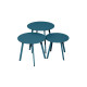 Table de jardin ProLoisirs Massaï en acier 45 x 39