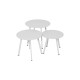 Table de jardin ProLoisirs Massaï en acier 45 x 39