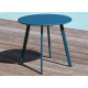 Table de jardin ProLoisirs Massaï en acier 45 x 39