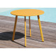 Table de jardin ProLoisirs Massaï en acier 45 x 39