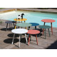 Table de jardin ProLoisirs Massaï en acier 45 x 39