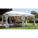 Tonnelle de jardin rectangulaire en aluminium 6X3 Nebraska - Mon Jardin Cosy