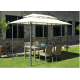 Tonnelle de jardin rectangulaire en acier 3X2 Illinois - Mon Jardin Cosy