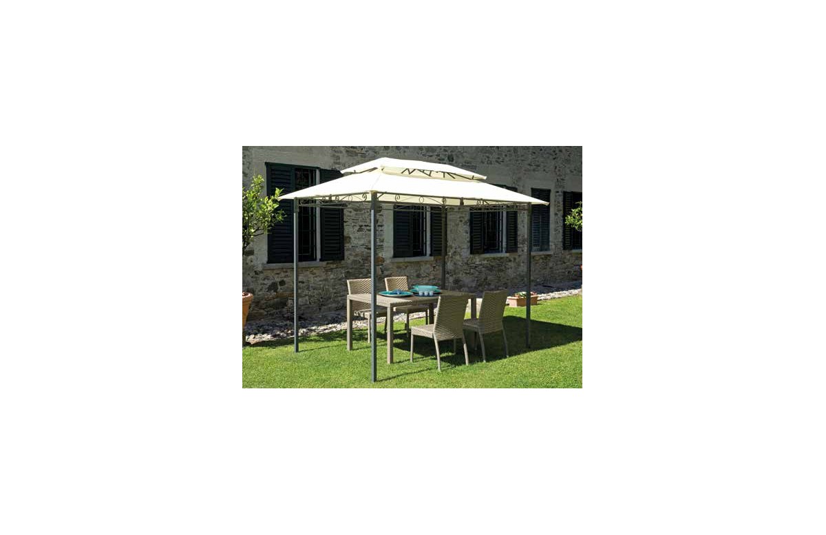 Tonnelle de jardin rectangulaire en acier 3X2 Illinois - Mon Jardin Cosy Tonnelle de jardin rectangulaire en acier 3X2 Illinois - Mon Jardin Cosy