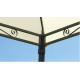 Tonnelle de jardin carrée en acier 3X3 Innesto - Mon Jardin Cosy