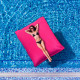 Matelas de piscine Poolbag Cotton Wood Mesh 130x70 Made in France