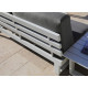 Salon de jardin bas en aluminium 4 personnes - STATEN - ProLoisirs