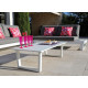 Salon de jardin bas en aluminium 4 personnes - STATEN - ProLoisirs