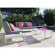 Salon de jardin bas en aluminium 4 personnes - STATEN - ProLoisirs