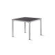 Table de jardin 2 personnes en aluminium et plateau Vivodur - Sieger