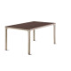 Table de jardin 4 personnes en aluminium et plateau Vivodur - Sieger