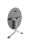 Table de jardin ronde pliante 2 personnes Boulevard plateau Polytec - Sieger