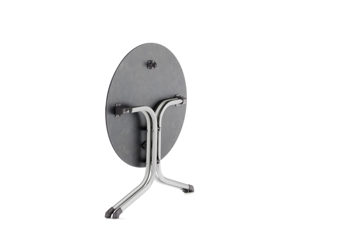 Table de jardin ronde pliante 2 personnes Boulevard plateau Polytec - Sieger Table de jardin ronde pliante 2 personnes Boulevard plateau Polytec - Sieger