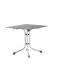 Table de jardin carrée pliante 2 personnes Boulevard plateau Polytec - Sieger