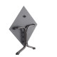 Table de jardin carrée pliante 2 personnes Boulevard plateau Polytec - Sieger