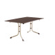 Table de jardin rectangulaire pliante 4 personnes plateau Vivodur - Sieger
